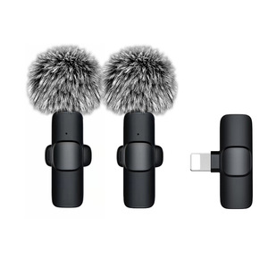 <span class=keywords><strong>K1</strong></span> Không Dây Mini Ve Áo Cổ Áo Clip Microphone Mới Điện Thoại Di Động Phát Sóng Trực Tiếp Thiết Bị Cho Ngoài Trời Phát Trực Tuyến - Product Image 6