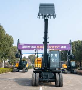 Nuova macchina agricola <span class=keywords><strong>Hyundai</strong></span> escavatore 6000kg Mini ruota escavatore R60wvs/ HW150 per la vendita - Product Image 3