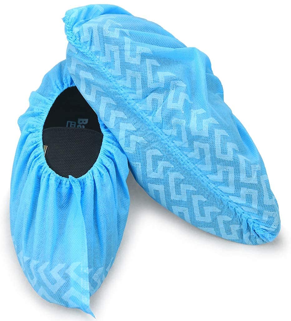 Wholesale Blue Antislip Non Woven NonSlip Shoe Covers from China