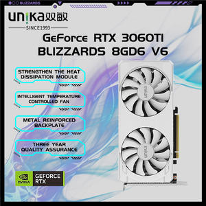 Tarjeta Gráfica UNIKA RTX 3060TI 8GB GDDR6 V6 Nueva, BLIZZARDS, Tarjeta Gráfica NVIDIA, Precio <span class=keywords><strong>de</strong></span> Fábrica, Tarjeta Gráfica para Juegos - Product Image 2