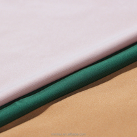 Tela de Punto Simple Personalizada, Hecha a Medida, de Poliéster Reciclado y Spandex, 200 GSM, Transpirable, Elástica, Informal, Deportiva, Tejido de Punto por Trama