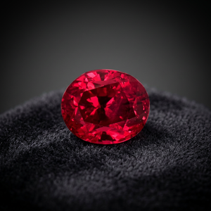 Rubí Rojo Corte Ovalado, Piedra Suelta Natural y Sintética, Tamaños Personalizados para Anillos y Colgantes - Product Image 6