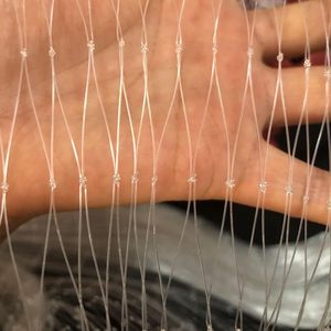 Filet de pêche fait à la main à 3 couches avec <span class=keywords><strong>mousse</strong></span> PVC 25M PA Line & Sinkers-Nylon 3 couches Seine Trammel Net Float Wrapped Rope 25M PA - Product Image 5