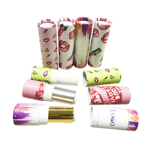 Tapis de chapstick push up doré <span class=keywords><strong>noir</strong></span> écologique avec design 10ml 6g 7g récipient tubes en papier pour baume à lèvres <span class=keywords><strong>brillant</strong></span> baume - Product Image 3