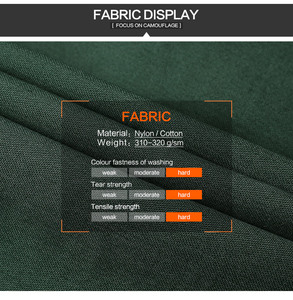 FRONTER <span class=keywords><strong>M65</strong></span> Outdoor Field Parka Jacket XXL Forro de seda antiestático transpirable Tejido Algodón Poliéster Estampado personalizable - Product Image 6