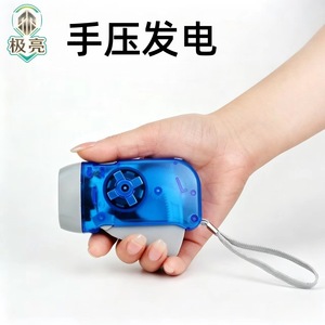 Lampe de poche rechargeable Hand Crush, 500mAh, faisceau haute intensité, mini LED portable pour la randonnée, le camping et l'utilisation en extérieur - Product Image 3