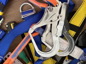 Coeffort High Height Working Safety Harness Full Body Belts Reflective Strap Polyester Webbing Full Body Safety Belt