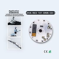 Controlador de Motor BLDC ZBDynamiX Harmonic Drive de Alto Torque 120 Nm con Doble Codificador para Robot Humanoide Agi, para Brazo Cobot