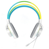 Casque filaire USB de haute qualité PJT-DEP2480, casque gamer, casque de jeu RGB, casque gamer