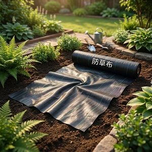 Telo Paesaggistico Nero per Giardino, Copertura del Terreno, Protezione del Suolo, Prodotto in Cina per Prato e Giardino - Product Image 2