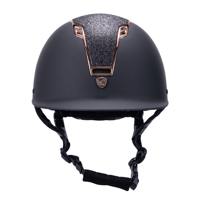Riding & Training Equestrian LAND Helmet Luxury Horse Riding Helmet with Buckle Closure ABS+EPS Material Ponytail Friendly