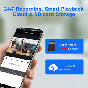 Tuya Smart 3MP HD Wireless Surveillance Outdoor <strong>Camera</strong> PTZ Full Color Night Vision Tracking Detection CCTV <strong>Security</strong> <strong>Camera</strong> - Product Image 3