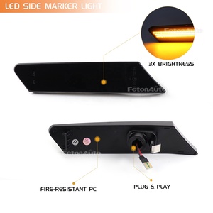 Signal led Feux de position latéraux dynamiques pour Porsche 997 911 Boxster 987 spyder Cayman 987 sport flash Voyants séquentiels - Product Image 4