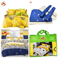 Célèbres concepteurs de draps de lit de marque célèbre taie d'oreiller ensemble de housse de couette en microfibre ensemble de couette housse de couette