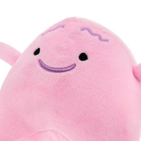 Peluche animale rose à l'aspect adorable, facile à nettoyer et à ranger, vente en gros pour la peluche animale rose et dodue