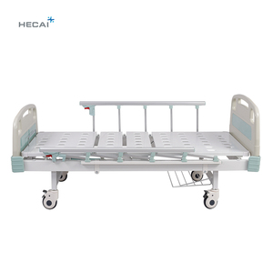 Cama de Hospital Manual Metálica Geriátrica HECAI LS-MA184 de 2 Manivelas con Barandillas, Nueva Llegada - Product Image 1
