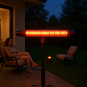 Lampe chauffante infrarouge Fervi 250W pour chauffage intérieur et extérieur - Product Image 3