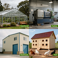 Solution de ventilation pour élevages à grande échelle, ventilateur solaire haute puissance 36 pouces 1110W, OEM/ODM, aluminium anti-corrosion, 8000 m³/h