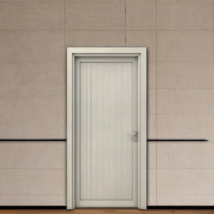 Porte intérieure en PVC polymère bois MDF de 40 mm d'épaisseur, moderne, résistante à l'humidité, insonorisée, anti-fissures, pour maison, hôtel, villa, commerce - Product Image 3