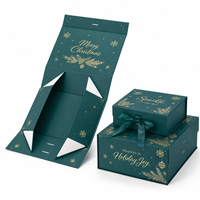 Coffrets Cadeaux Personnalisés de Bougies Parfumées Écologiques Haut de Gamme avec Boîte en Carton à Couvercle Rabattable, Finition Mate, Gaufrage et Doublure en Mousse