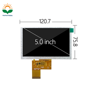 Module LCD TFT WQVGA 5,0 pouces 800x480 <span class=keywords><strong>Interface</strong></span> RGB 3,3V 500cd/m2 pour affichage de passerelle IoT 3,5 4,3 7 8 9 10,1 12,3 13,3 14 - Product Image 5