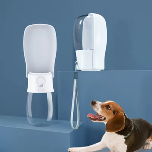 Fontaine à eau portable pliable pour chien, écologique, en plastique, avec filtre, pour l'intérieur et l'extérieur - Product Image 6