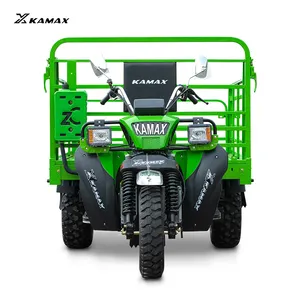 KAMAX pengiriman kayu roda tiga 250CC/300CC beban berat tiga roda bermotor kendaraan kargo bensin dewasa sepeda roda tiga