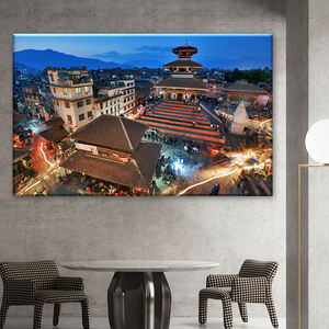 Pintura en Lienzo con <span class=keywords><strong>Paisaje</strong></span> de Nepal, Decoración de Pared, Impresión de Alta Definición de Nepal - Product Image 3