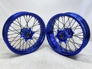 工厂供应铝合金摩托车超级摩托车轮圈 17 英寸备件，适用于 EXC SXF 型号，全新，12 个月保修 - Product Image 5