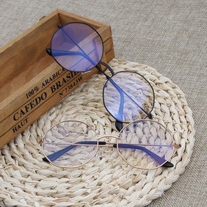 แฟชั่นที่มีความยืดหยุ่นที่ดีที่สุดแว่น<span class=keywords><strong>ตา</strong></span>แสงสไตล์<span class=keywords><strong>เกาหลี</strong></span><span class=keywords><strong>สไตล์</strong></span>ฮาราจูกุผู้หญิงผู้ชายเต็มกรอบแสงlenโลหะรอบกรอบตกแต่ง - Product Image 5