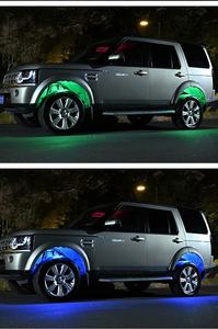 Sistemas de Iluminación Automotriz, Luz Inferior para Automóvil, Luz de Rejilla de Parachoques Todoterreno de Aleación de Aluminio, Luz de Modificación Inferior Multicolor - Product Image 4