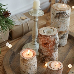 Rắn Gỗ Giáng Sinh Nến Chủ Thanh Lịch Kỳ Nghỉ Trang Trí Nội Thất Cho Đám Cưới Hương Thơm <span class=keywords><strong>Container</strong></span> Giữ Cốc Cho Ánh Nến Bữa Ăn Tối - Product Image 2