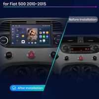 Junsun-Radio de coche Android para FIAT 500 Abarth 2007-2015, unidad principal de 7 pulgadas, reproductor de DVD para FIAT 500 Abarth 2007-2015