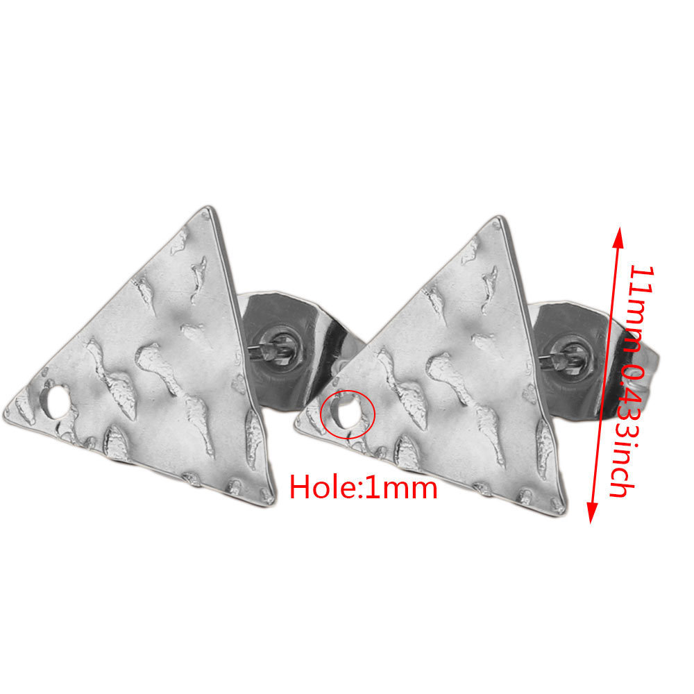 Triangle - Steel silver Color