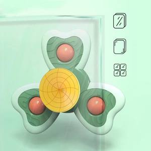 ของเล่นในห้องน้ำ3ชิ้นลายการ์ตูนของเล่นสปินเนอร์ของเล่นแมลงสัตว์สั่นของเล่นอ่างอาบน้ำสำหรับเด็ก - Product Image 3