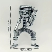 Figura de Resina de Robot Pistón, Estilo Industrial, Artesanía en Resina - Decoración para Hogar y Garaje - Hecho a Mano, Personalizado, OEM, Venta al Por Mayor de Fábrica
