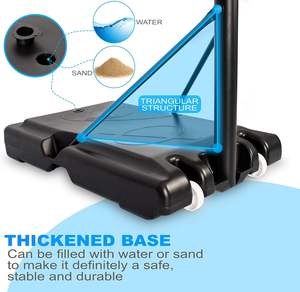 Commercio all'ingrosso della fabbrica di basket per bambini al coperto/all'aperto del basamento di altezza regolabile di addestramento del <span class=keywords><strong>canestro</strong></span> Standard dei bambini - Product Image 3