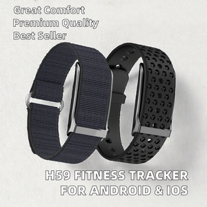 Venta al por mayor H59 Screen-Free Fitness Tracker Smart Bracelets Android & IOS Compatible con monitoreo de frecuencia cardíaca - Product Image 3
