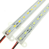 12v 24v Smd 5050 5730 Aluminium Led Barre Rigide Blanc Led Bande Rigide Lumière pour Cabinet Bijouterie Décoration