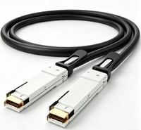 Câble DAC passif QSFP-DD 400G vers QSFP-DD 400G, câble Twinax en cuivre à connexion directe 400 Gbit/s, câblage de centre de données à faible latence