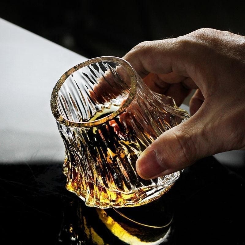 Japanische Mount Fuji Whiskygläser, Whiskey-Gläser mit Holzgeschenkbox, Flammen-Design, Edle Kaffeetassen| Alibaba.com