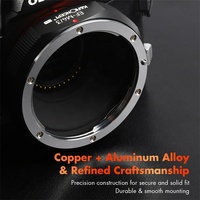 Adaptateur d'objectif canon eos, K & F Concept, haute précision, anneau de montage pour appareil photo