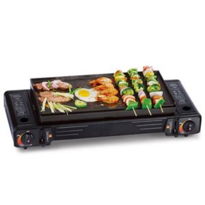 Ad alta Potenza Portatile Outdoor Doppio Fornello Cucina All'aperto Stufa A <span class=keywords><strong>Gas</strong></span> Da Campeggio - Product Image 1