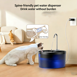 Eco-Friendly PP <b>automatic</b> circulation filtration running <b>water</b> Drinking Cats Dogs USB Pet <b>Water</b> <b>Dispenser</b> - Product Image 3