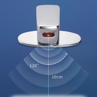Robinet d'eau automatique sans contact avec capteur pour salle de bains Morden à prix réduit Mélangeurs de lavabo avec capteur automatique Robinet infrarouge Robinet à induction