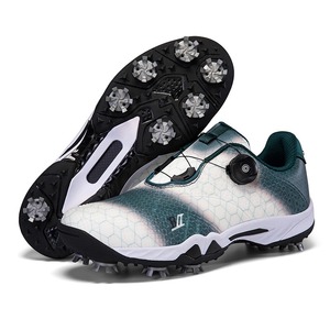 Zapatos de Golf con Diseño Hexagonal Rojo, Cierre Boa y Suela de Goma, Zapatillas Deportivas de Verano para Hombre - Product Image 5