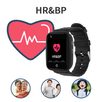 Reloj Inteligente V46 4G IP67 Resistente al Agua con GPS, Botón SOS, Posicionamiento para Android/iOS, Monitor de Ritmo Cardíaco, Alarma Automática de Caídas