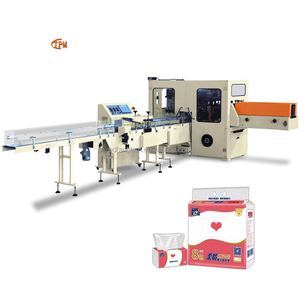 Machine d'emballage de serviettes à double sac, machines de fabrication d'emballages en film plastique PE, machine d'emballage de papier pour serviettes - Product Image 1
