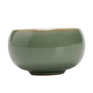 Arhat <b>Cup</b> Ceramic Teacup Yue Kiln Celadon <b>Large</b> Single Tasting <b>Cup</b> For Kung Fu <b>Tea</b> Set Bamboo Green - Product Image 5