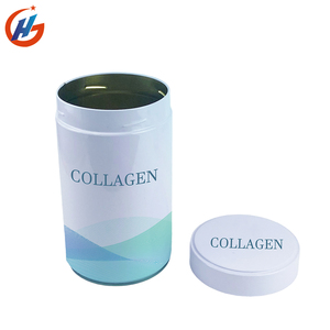 Envase Metálico Hermético para Suplementos de Colágeno y Vitaminas, Lata de Suplemento Nutricional, Envase Metálico de Grado Alimenticio de Fábrica - Product Image 2
